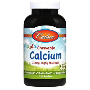 Kid's Chewable Calcium | 120 Tabs - Discount Nutrition Store