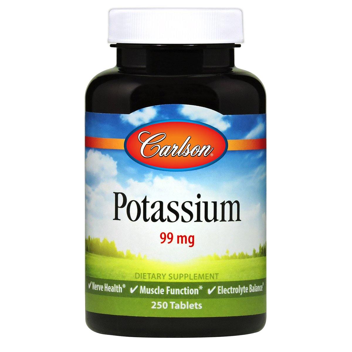 Potassium | 250 Tabs - Discount Nutrition Store