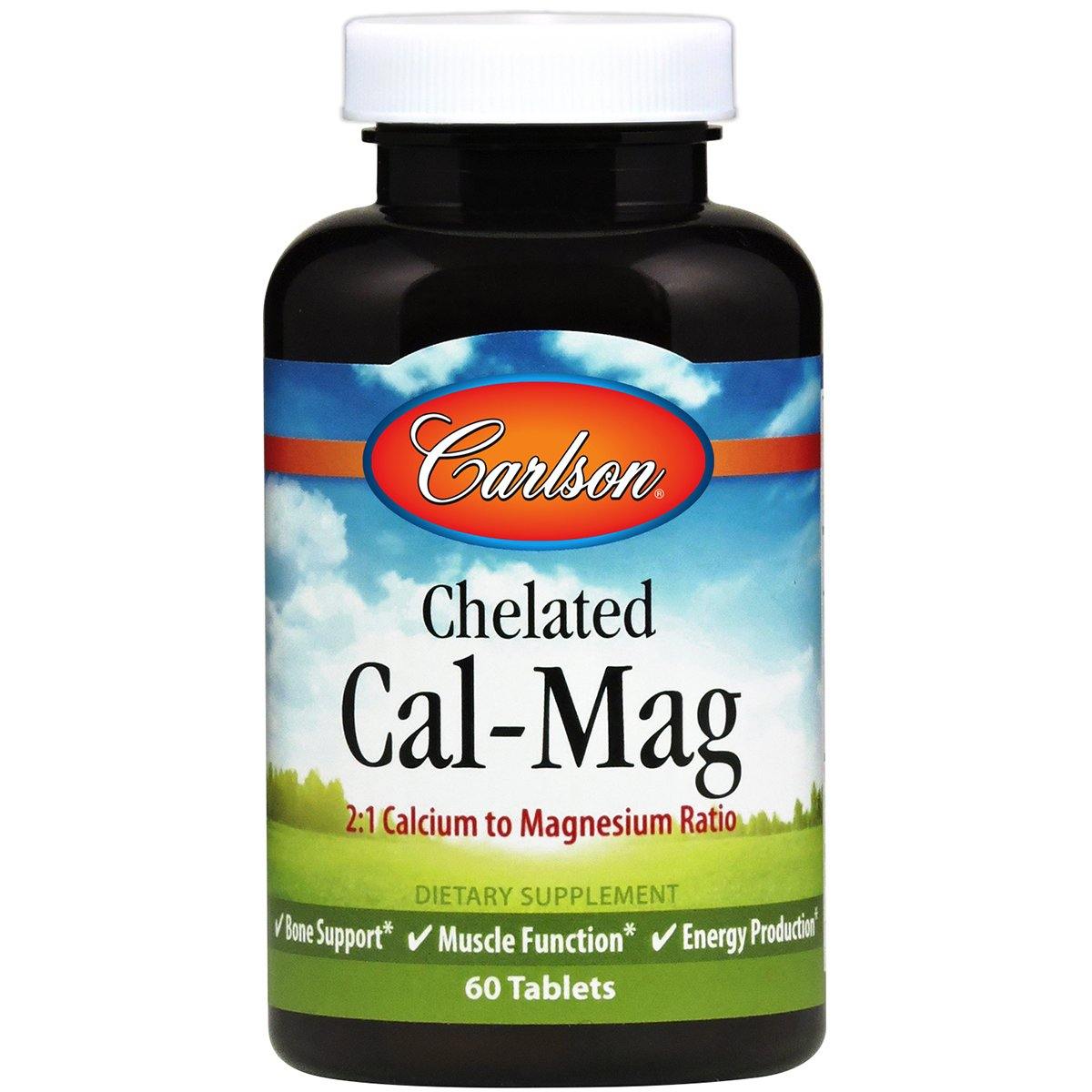Chelated Cal-Mag | 60 Tabs - Discount Nutrition Store