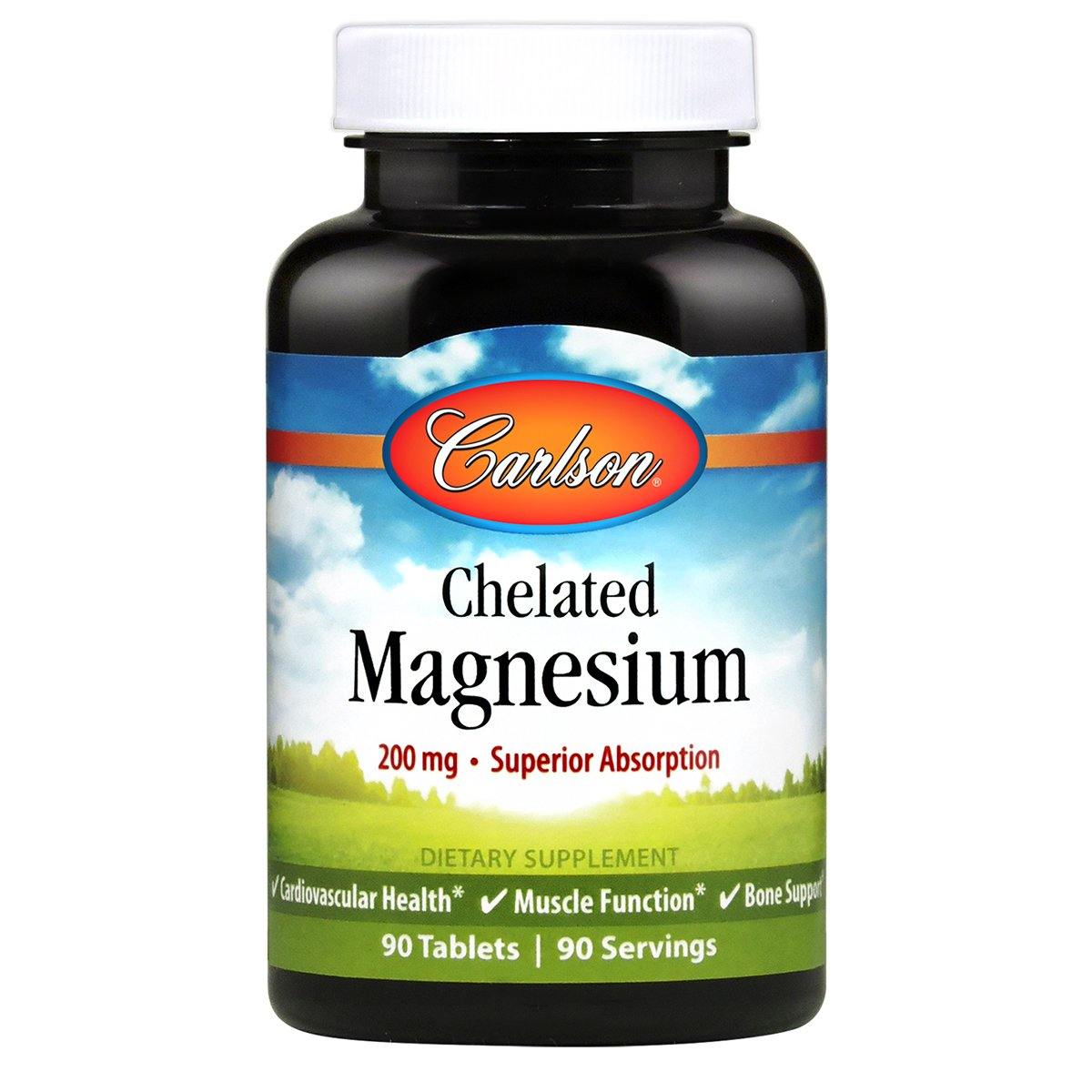 Chelated Magnesium | 90 TABS - Discount Nutrition Store