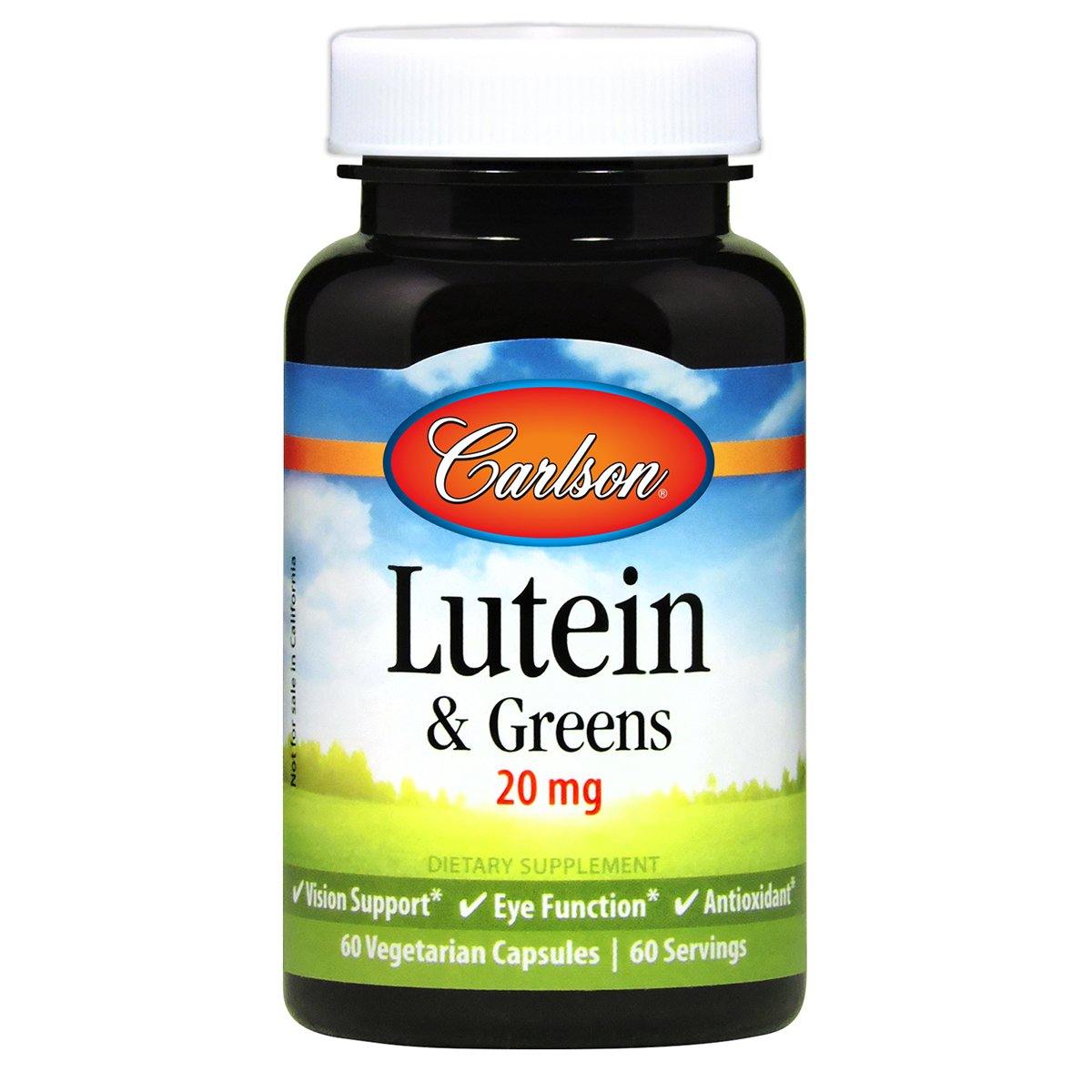 Lutein &amp; Greens | 60CAPS - Discount Nutrition Store