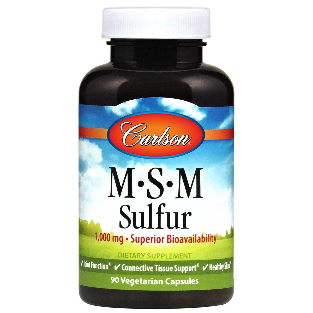 MSM Sulfur | 90 CAPS - Discount Nutrition Store