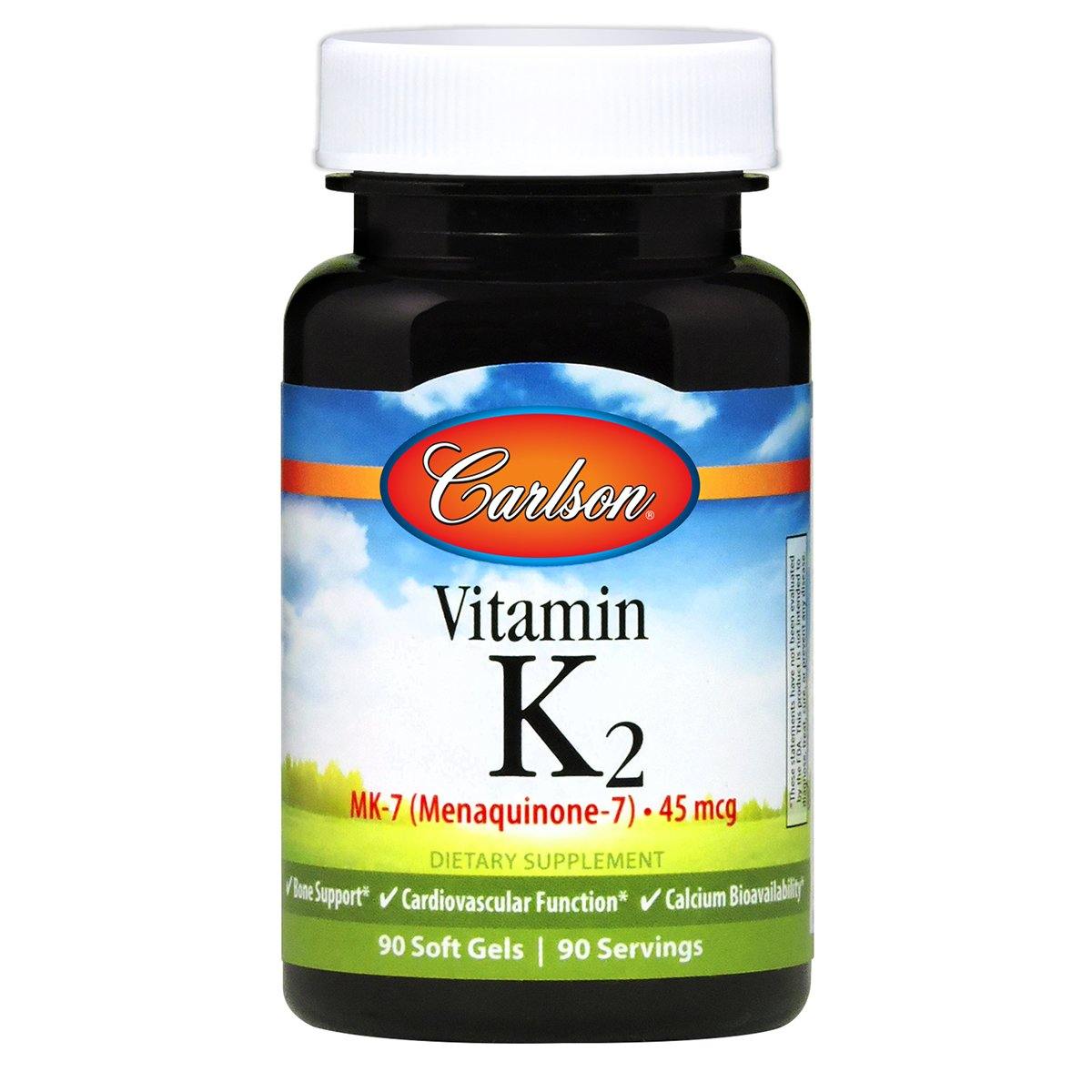 Vitamin K2 | as MK-7 45 mcg - Discount Nutrition Store