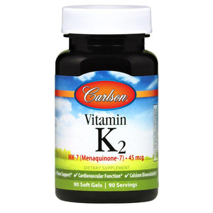 Vitamin K2 | as MK-7 45 mcg - Discount Nutrition Store