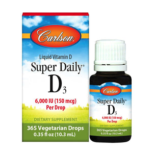 Super Daily® D3 6,000 IU | 150 mcg - Discount Nutrition Store
