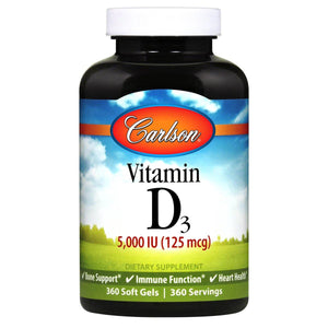 Vitamin D3 5,000 IU | 125 mcg - Discount Nutrition Store