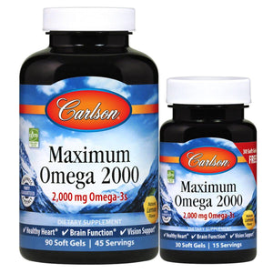 Maximum Omega 2000™ 90+30 SG - Discount Nutrition Store