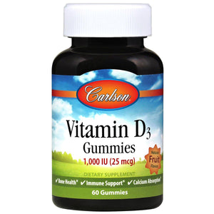 Vitamin D3 | 60 Gummies - Discount Nutrition Store