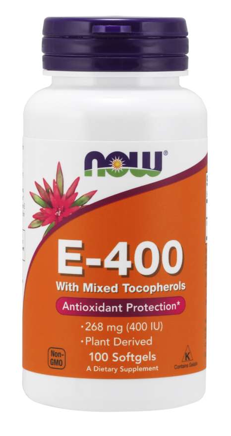NOW E-400, 100 Softgels