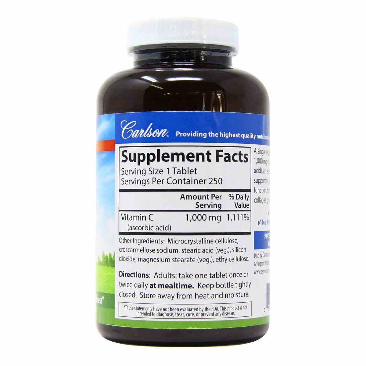 Carlson - Vitamin C 1,000 mg, 250 Count