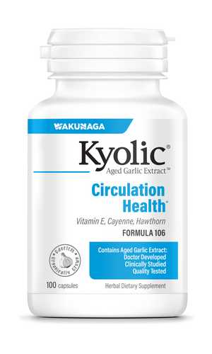 Kyolic Aged Garlic Extract™ Circulation Formula 106, 100 Capsules