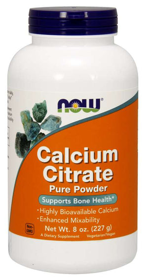 NOW Calcium Citrate, 8 oz