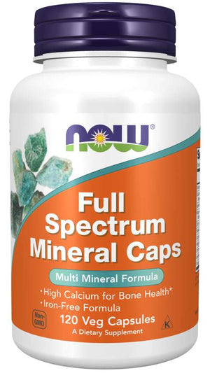 NOW Full Spectrum Mineral Caps, 120 Capsules