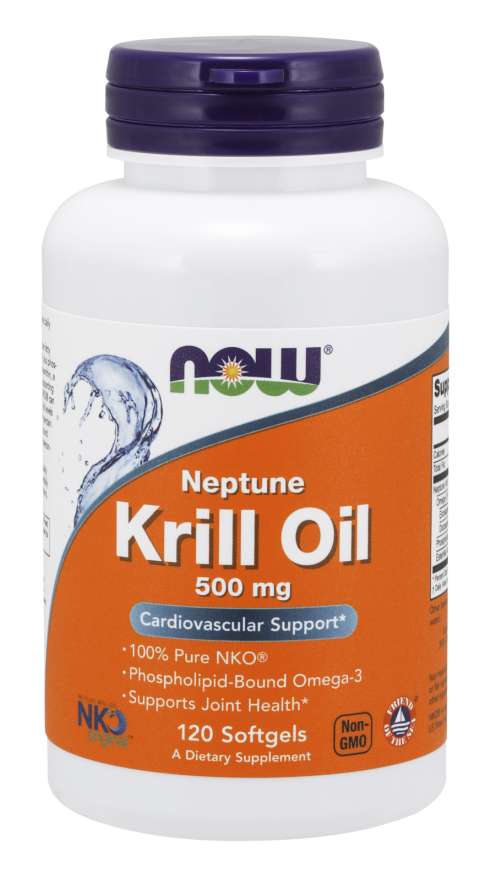 NOW Neptune Krill Oil, 500 mg, 120 Softgels