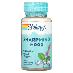 Solaray SharpMind Mood, 30 caps