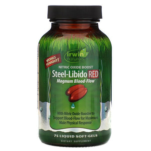 Irwin Naturals Steel Libido Red™, 75 Liquid Softgels