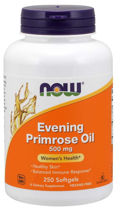 NOW Foods Evening Primrose Oil, 500 mg, 250 Softgels