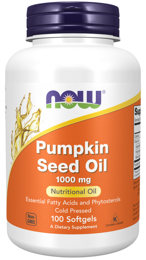 Now Pumpkin Seed Oil 1000mg 200sgels