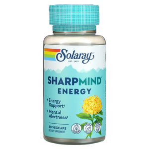Solaray SharpMind Energy, 30 caps