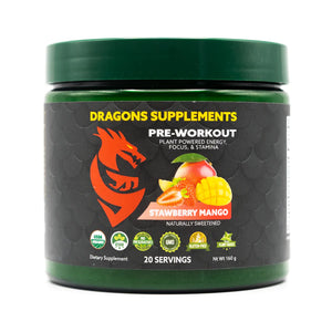 Dragons Pre-Workout Strawberry Mango