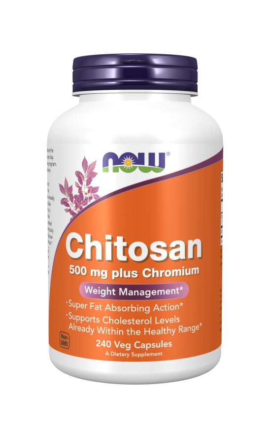 NOW Chitosan, 500 mg, 240 Capsules
