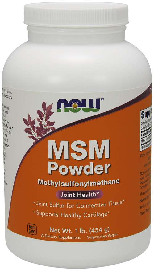 NOW Foods MSM Powder, 1 lb