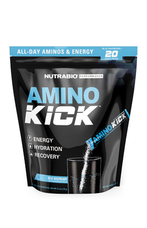 NutraBio Amino Kick Sticks Blue Raspberry 1 stick