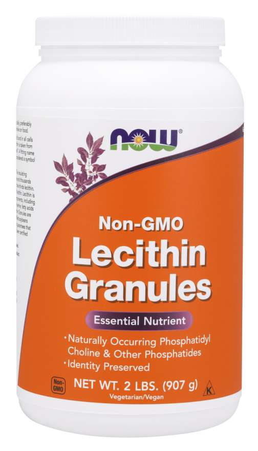 NOW Non-GMO Lecithin Granules, 2 lbs