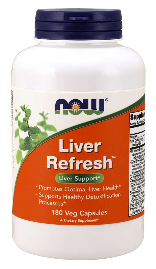 NOW Liver Refresh, 180 Veg Capsules