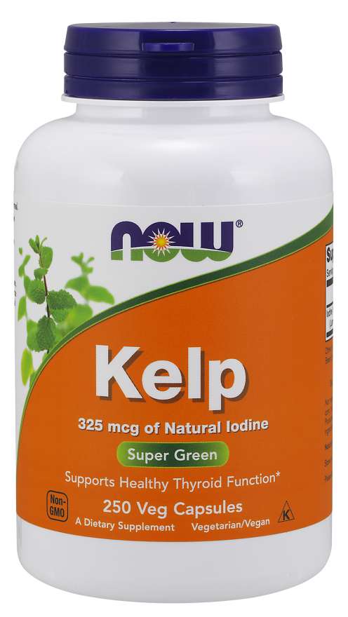 NOW Foods Kelp, 250 Veg Capsules