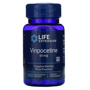 Life Extension Vinpocetine, 10 mg, 100 Vegetarian Tablets