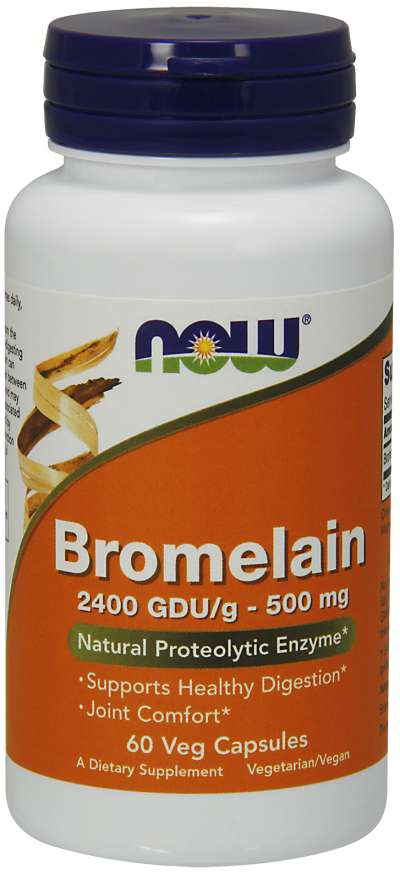 Bromelain 500 mg 60 Veg Capsules Natural | Proteolytic Enzyme*