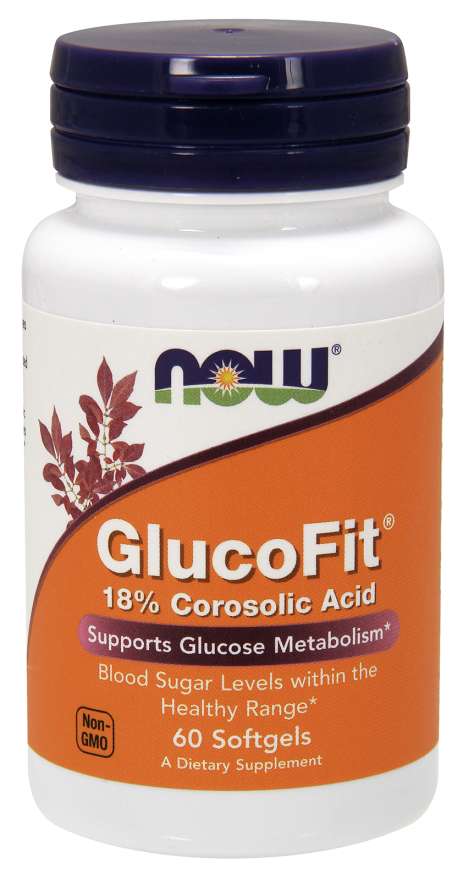 NOW Foods GlucoFit®, 60 Softgels