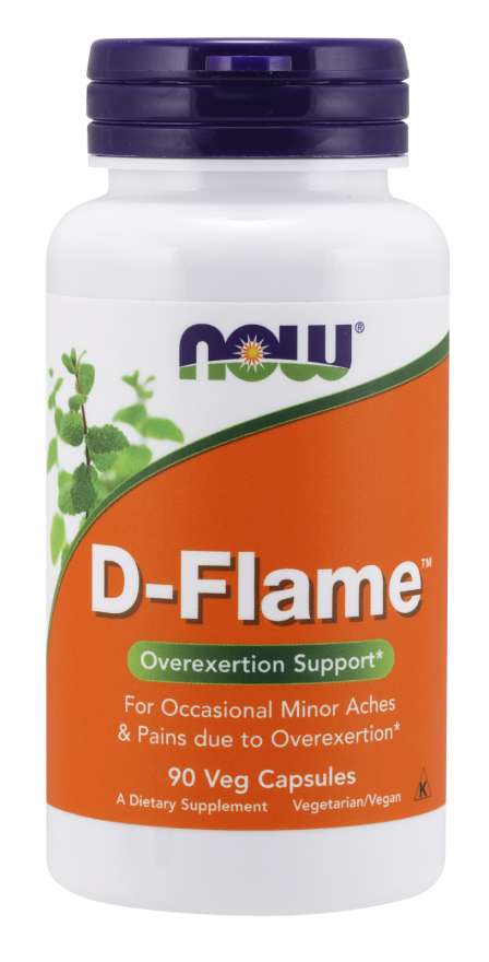 NOW Foods D-Flame™, 90 Vegetarian Capsules