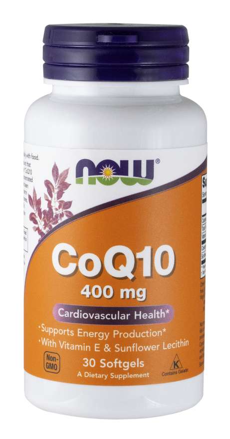 NOW CoQ10, 400 mg, 30 Softgels