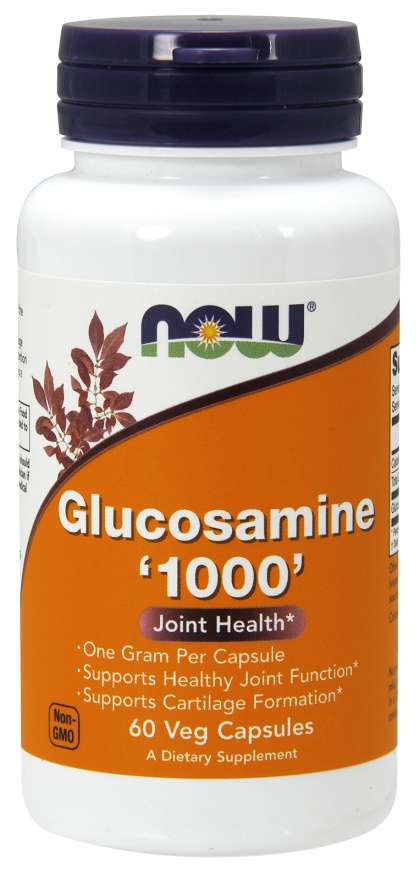 NOW Glucosamine 1000, 60 Veg Capsules