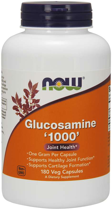 NOW Foods Glucosamine &#39;1000&#39;, 180 Veg Capsules