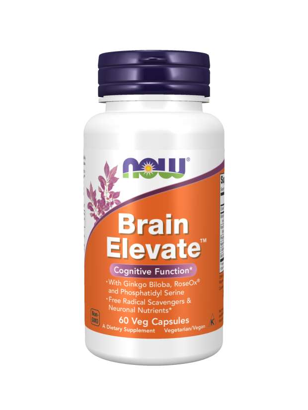 NOW Brain Elevate™, 60 Veg Capsules
