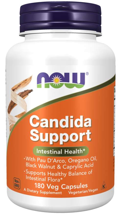 NOW Foods Candida Support, 180 Vegetarian Capsules
