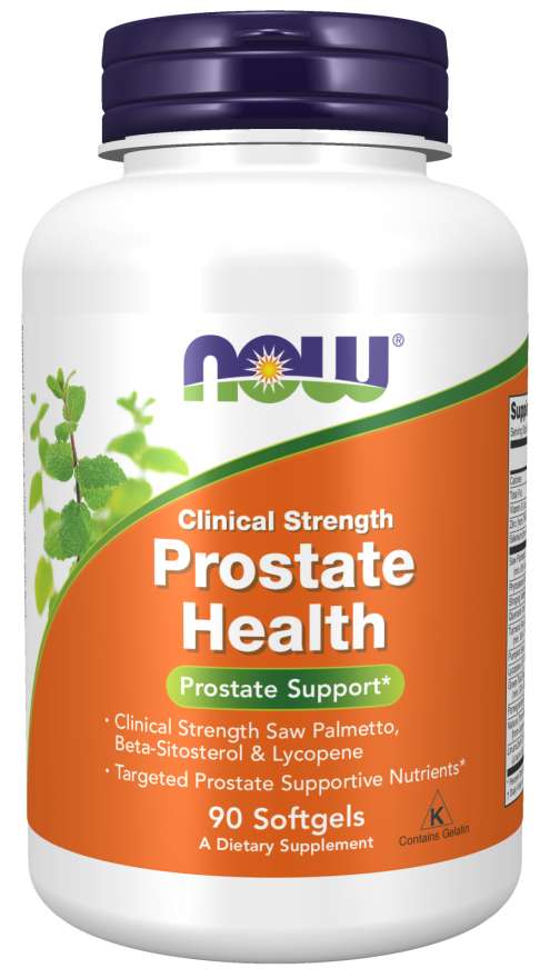 NOW Foods Prostate Health Clinical Strength, 90 Softgels