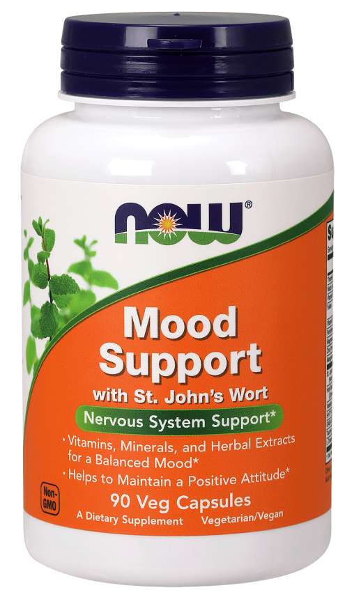 NOW Mood Support with St. John's Wort, 90 Veg Capsules