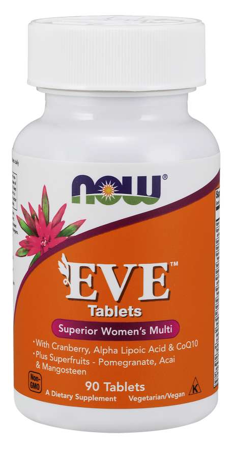 NOW Foods EVE™ Superior Women&#39;s Multi Tablets, 90 Tablets