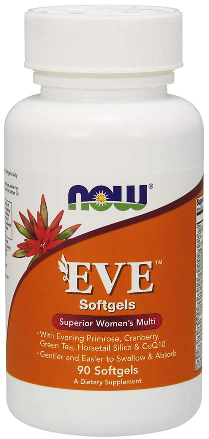 NOW Foods EVE™ Superior Women&#39;s Multi Softgels, 90 Softgels