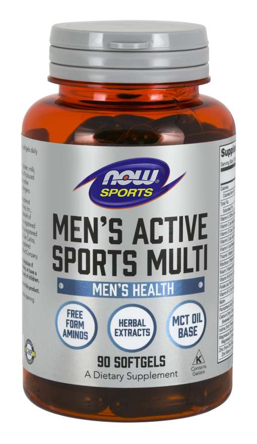 NOW Foods Sports Men&#39;s Extreme Sports Multi, 90 Softgels