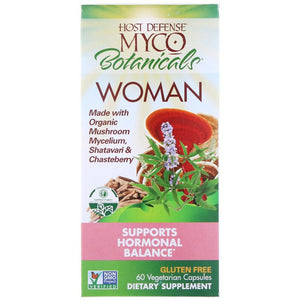 Fungi Perfecti, Myco Botanicals Woman, Supports Hormonal Balance, 60 Vegetarian Capsules