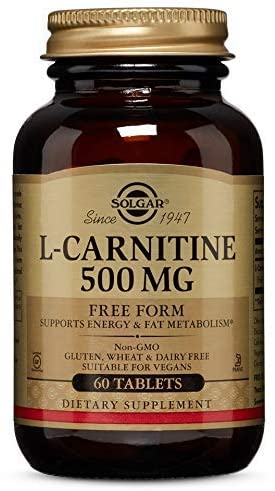 Solgar L-Carnitine, 500 mg, 60 Tablets