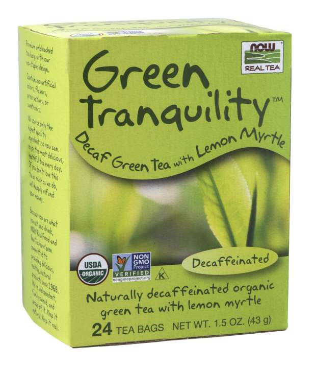 Green Tranquility™ Tea, Organic |  Decaf Green Tea with Lemon Myrtle