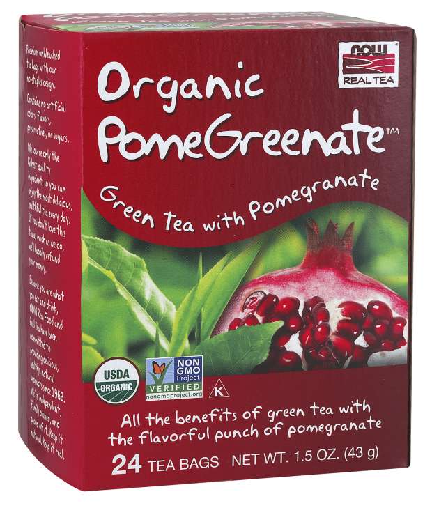 PomeGreenate™ Tea, Organic Green | Tea with Pomegranate