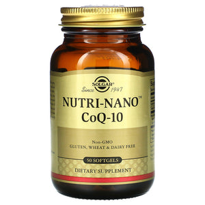 Solgar Nutri-Nano™ CoQ-10, 50 Softgels