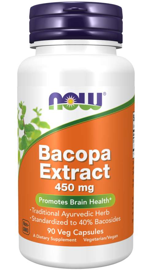 Bacopa Extract 450 mg Veg Capsules | Promotes Brain Health